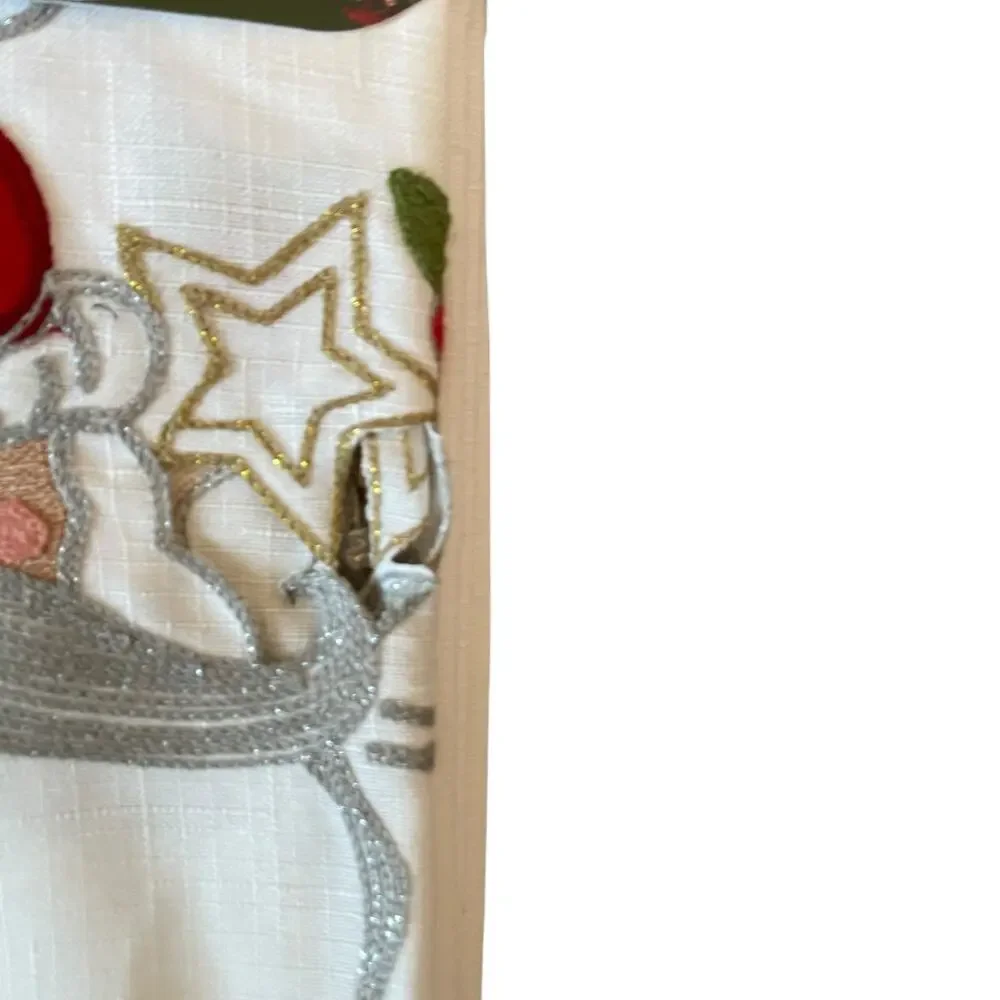 Envogue embroidered santa